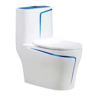 Hot Sales Ceramic Water Saving Siphon Closet Dual Flush Toilet Bowl
