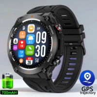 DAFIT 2024 New Men Outdoor sports Smart Watch GPS 1ATM Waterproof Display blood oxygen HD Bluetooth Call SmartWatch PK S100 KE3