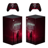 Alan Wake 2 For Xbox Series X Skin Sticker For Xbox Series X Pvc Skins For Xbox Series X Vinyl Sticker Protective Skins 1