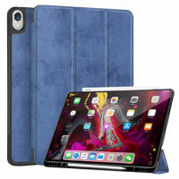 Tablet Case Cover For iPad Pro 12.9 3rd Gen 2018 Release A2014 A1895 A1876 Pencil Holder Smart Cover Stand Auto Sleep/Wake Case