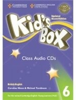 Kid\'s Box 6 Class Audio CDs (4) Updated British English 2/e Caroline Nixon and Michael Tomlinson  Cambridge