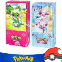 Pokemon Trading Cards Original PTCG Simplified Chinese 151 Pocket Gems V1 V2 Booster Pack Card Colle