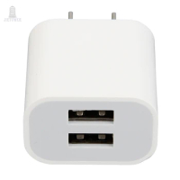 30pcs/lot us Dual USB Cell Mobile Phone Charger 5V 2A US Plug Wall Power Adapter for ipad iPhone Samsung HTC Cell Phones 2Ports