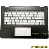 YUEBEISHENG New/org For HP Pavilion X360 14M 14-BA048TX 14-BA Series palmrest keyboard bezel upper case cover Black