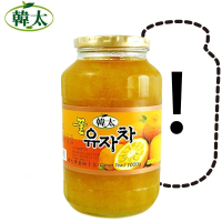 韓太 蜂蜜風味柚子茶1KGx2罐任選(本島免運費)