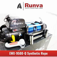 Runva High Speed Winch EWX-9500-Q with Synthetic Rope (4.3-ton)