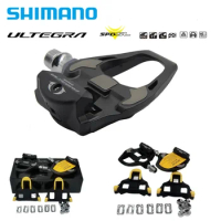 Ultegra PD-R8000 Pedals Road Bike Clipless Pedals with SM-SH11 SPD-SL R8000 Cleats Pedal box road bike carbon pedals