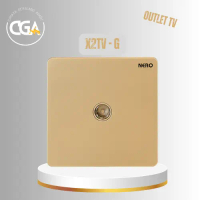 Saklar Outlet TV Saklar Nero Casa Outlet TV X2TV-Gold