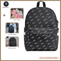 U Balo Da Backpack Unisex Chống Nước - Balo Backpack King - Mẫu 1 - Màu Đen