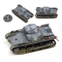 CP0052 1/72 German No. 1 Tank A 13 Armored Vehicle Model Adult Fans Collectible Gift