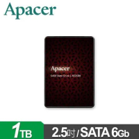 宇瞻Apacer AS350X 1TB 2.5吋 SSD固態硬碟