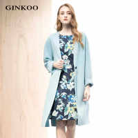 【GINKOO 俊克】水彩野百合洋裝