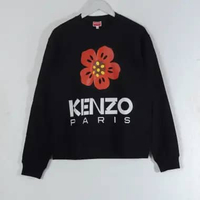 Sweater KENZO BIG BOKE FLOWER RED BLACK SWEATSHIRT 100% ORIGINAL Size S