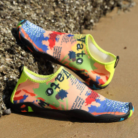 Cross-border outdoor beach snorkeling shoes, soft-soled anti-sand wading shoes, men's and women's cy