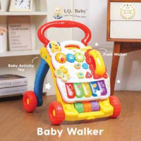 I.Q. BABY Push Walker (Baby Walker) / Mainan Dorong Bayi