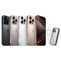 【Apple】S+級福利品 iPhone 16 Pro Max(512G/6.9吋) 犀牛盾殼組