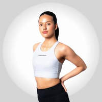 TRIJEE Hybrid Athlete Women | Sports Bra | Running | Gym | Training XS WHITE