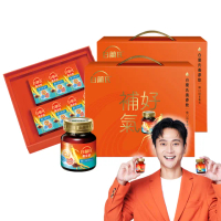 【白蘭氏】養蔘飲 順口回甘 60ml*7入*2盒 共14入 劉冠廷代言(94%提振好精神 補氣固氣 母親節禮盒送禮)