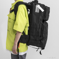 雙肩背包大容量超大男旅行包電腦包運動戶外登山戰術包潮流大背包