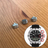 Titanium metal button pusher for TS Tissot T-Touch II Men's Analog-Digital Collection 43.3mm quartz watch parts tools