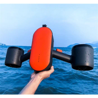350W Underwater Sea Scooter Electric Scuba Diving Equipment Flashlight Water Scooter Motor Fins Seascooter for Swimming Pool