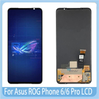 Original 6.78" For Asus ROG Phone 6 6pro LCD Display Touch Screen Digitizer Assembly For ASUS ROG Phone6 6pro AI2201 AI2201 LCD