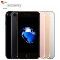 Original Apple iPhone 7 Quad-Core IOS 4.7" Smartphone 2GB RAM 32/128/256GB ROM 12.0MP Fingerprint Unlocked 4G LTE Mobile Phone