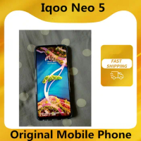 New Vivo Iqoo Neo 5 5G Android Phone Face ID Screen Fingerprint 48.0MP 4 Cameras 6.62" 120HZ OLED Snapdragon 870 12GB 256GB GPS