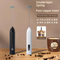 Wireless Electric Milk Frother Mini Coffee Milk Frother Home Milk Frother Handheld Electric Egg Beat