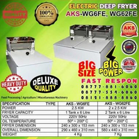 Mesin Goreng/ Penggoreng/ Electric Deep Fryer 6 Liter AKS-WG6FE