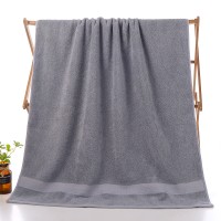80X160 Plus-Sized Thick Cotton Bath Towel Cotton Wholesale Bathing Ho Ho B & B Household Beach Towe