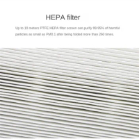 1 Pair Activated Carbon Filter for Dyson Purifier HP04 HP05 TP04 TP05 DP04 HEPA Carbon Cloth Filter Screen Replacement-A