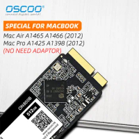 OSCOO SSD 128GB 256 GB 512GB 1TB hard disk for Macbook 2012Air A1465 A1466 2012Pro A1398 A1425 Apple macbook ssd 3D TLC SATA3