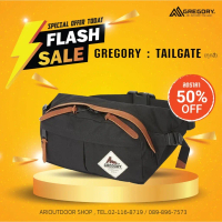 Gregory Tail Gate Sax Blue (สีฟ้า) กระเป๋าคาดเอว คาดอก สินค้า Clearance ขายตามสภาพ มีตำหนิเคลือบลอก 