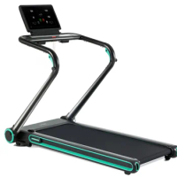 2024T007 Walking Pad Treadmill Fitness Exercise Foldable Electric Running Machine Gym Home Use Folding Mini Treadmill