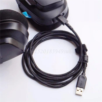 OOTDTY USB Charging Cable Headphone Cable Wire For Logitech G533 G633 G933 Headphone
