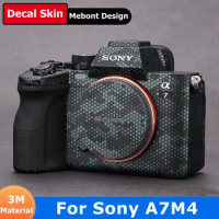For Sony A7M4 A7IV Decal Skin Camera Sticker Vinyl Wrap Anti-Scratch Protective Film A7 Mark 4 IV M4 Mark4 MarkIV Alpha 7M4 7IV