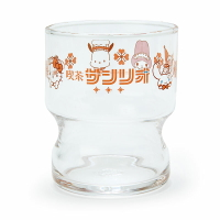 真愛日本 日本製玻璃杯 240ml 三麗鷗喫茶2號店 玻璃杯 酒杯 果汁杯 杯 HD53