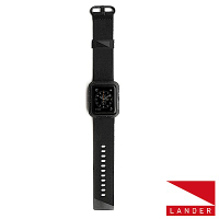 美國 Lander AppleWatch Series 4 40mm Moab錶殼錶帶-黑