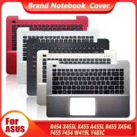 New For ASUS R454 X455L K455 A455L R455 X454L F455 F454 W419L Y483C Laptop Palmrest US Keyboard Upper Top Case Cover Touch Pad