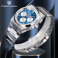 PAGANI DESIGN 2023 Pd1761 Classic Men Sport VK63 Quartz Watch Stainless Steel Sapphire Waterproof Clock Relogios Masculinos