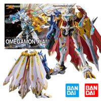 Bandai Digimon Adventure OMEGAMON X-ANTIBODY Anime Figure Model Kit Anime Fighter Assembly Model Anime Action Figure Toy Gift
