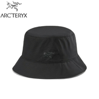 【ARC'TERYX 始祖鳥 Aerios 漁夫帽《黑》】X000007767/登山/防曬/遮陽帽/圓盤帽/露營