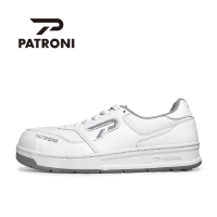 PATRONI 【PATRONI】鬆板鞋 SF2326WHT 鞋面防水絕緣安全鞋(工作鞋)