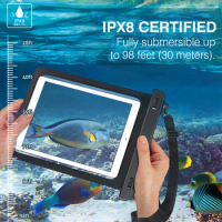 Universal Waterproof Tablet Case For iPad Air 5 10.9,Samsung Tab S4/ S3/ S2/Tab A 9.7 Diving Swimming Dry Bag Underwater Case