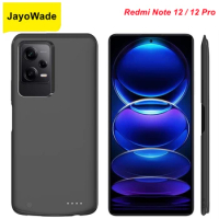 6800Mah For Xiaomi Redmi Note 12 Battery Case Note12 Pro Phone Case Redmi Note 12 Pro Battery Charger Case Power Bank Cover