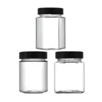 2oz Reusable Small Glass Ginger Shot Bottles with Airtight Lids, Wide Mouth Juice  Containers for Fridge Travel Square Jars - AliExpress