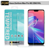 Xmart for Asus Zenfone Max Pro M2 ZB631KL 薄型 9H 玻璃保護貼-非滿版
