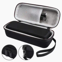 Newest Portable Wireless Bluetooth EVA Speaker Case For Anker SoundCore 2 With Mesh Dual Pocket Audio Cable Carrying Travel Bag