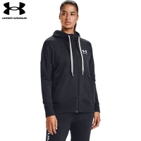 【UNDER ARMOUR】UA女 Rival Fleece刷毛保暖連帽外套-優惠商品